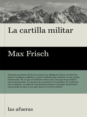 cover image of La cartilla militar